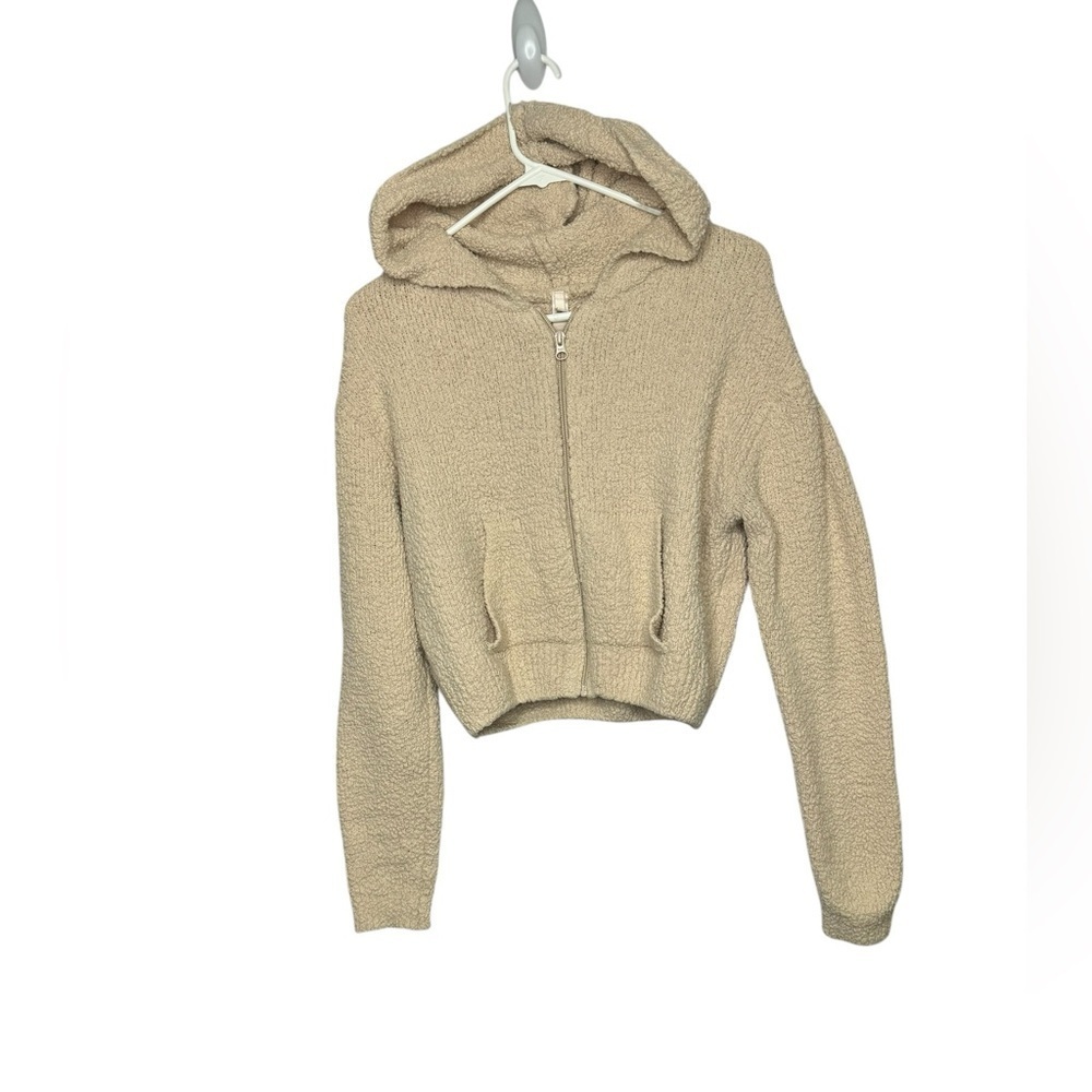 SKIMS Teddy Zip Up Hoodie  size S/M